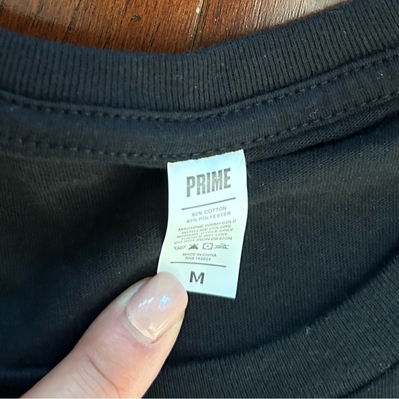 Prime Hydration T-Shirt Black Size M Unisex Super Soft No Flaw Excellent Cond - Picture 4 of 6